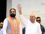 బీహార్ నూతన ముఖ్యమంత్రిగా బాధ్యతలు చేపట్టనున్న సామ్రాట్ చౌదరి(Santosh Kumar/HT)