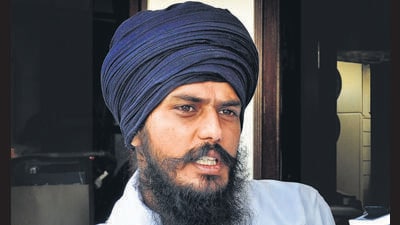 Khadoor Sahib MP Amritpal Singh (PTI) Khadoor Sahib MP Amritpal Singh (PTI)