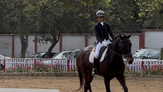 The 14-year-old clinched two medals in two different disciplines.