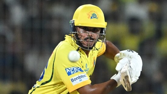 Ayush Mhatre provided CSK with the momentum in the powerplay.(AFP)