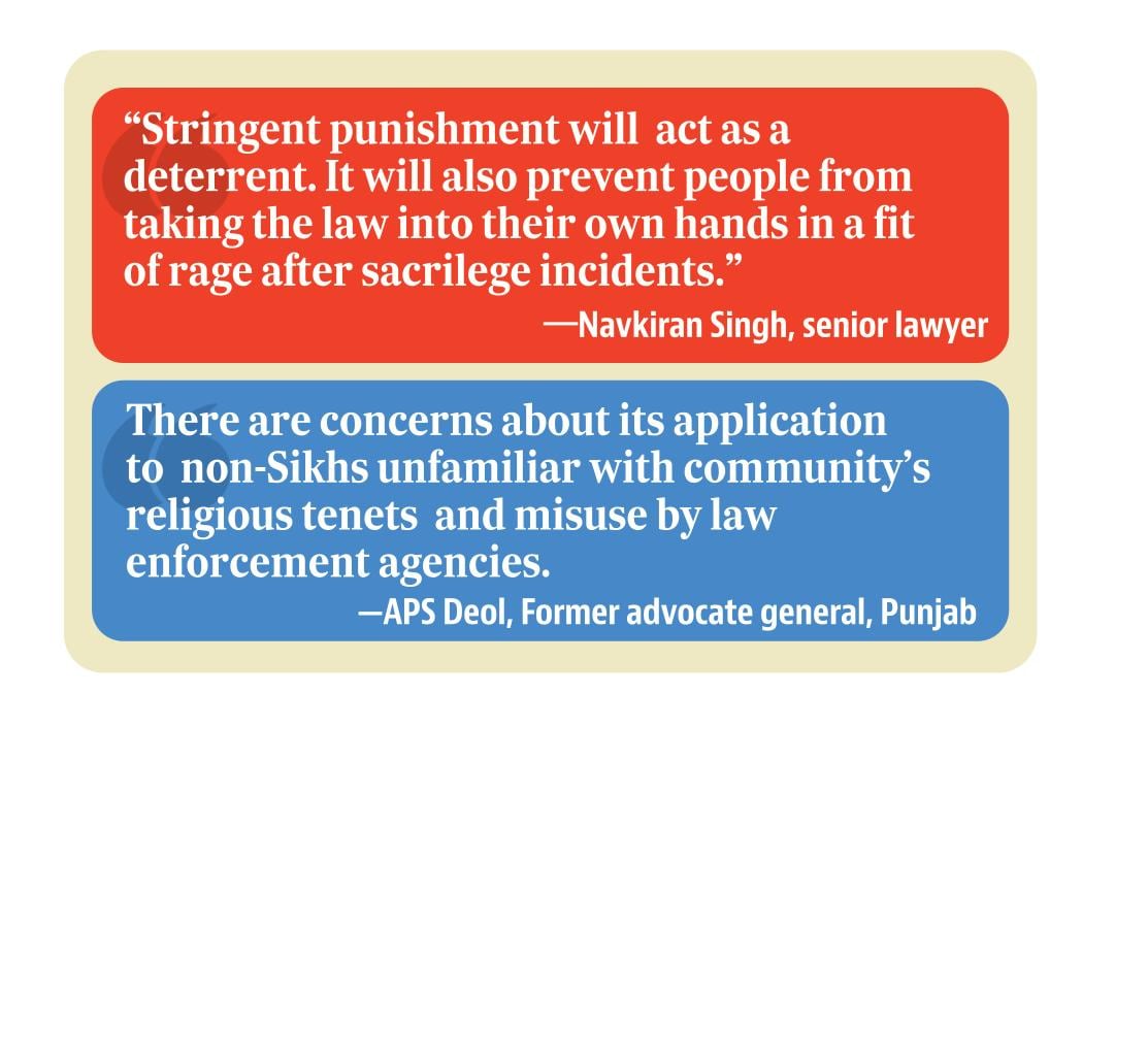 The legal experts are divided over the Jaagat Jot Sri Guru Granth Sahib Satkar (Amendment) Bill- 2026. The legal experts are divided over the Jaagat Jot Sri Guru Granth Sahib Satkar (Amendment) Bill- 2026.