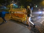 According to the police, the impact caused the Celerio to flip and crash into a road divider. 