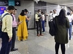 MMRC terminated its contract with ACES India, the firm which had installed and operated infrastructure for mobile connectivity on the Aqua Line, as it could not meet the key requirement of on-boarding at least three telecom service providers (Anshuman Poyrekar/HT Photo)