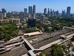 Mumbai, India. April 14, 2026 - Aerial view of the Parel Railway Station and the surrounding area. Mumbai, India. April 14, 2026. (Photo by Raju Shinde/HT Photo) (Raju Shinde)