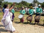 Election 2026 updates LIVE: West Bengal Chief Minister Mamata Banerjee during a public rally ahead of the state Assembly elections, in Tamluk, Purba Medinipur district.