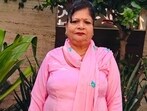 Rekha Jain, one of the survivor of Vrindavan Boat Tragedy. (HT Photo)
