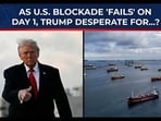 After enforcing a naval blockade in the Strait of Hormuz, Donald Trump has signalled a possible diplomatic pivot, hinting at a second round of talks with Iran. After enforcing a naval blockade in the Strait of Hormuz, Donald Trump has signalled a possible diplomatic pivot, hinting at a second round of talks with Iran.