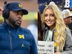 Sherrone Moore, former Michigan football coach, received 18 months probation for stalking and breaking into his ex-assistant's home.(X/@JonnyRoot_, X/@Loxxip)