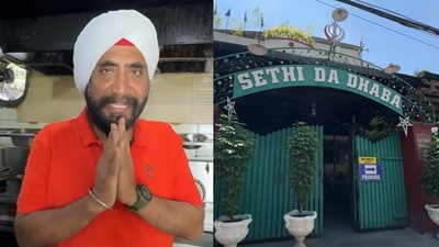 The recognition came through public voting across Kerala’s zones, cementing his restaurant’s popularity among locals. (Sethi Da Dhaba/Facebook)