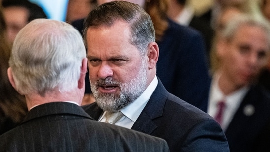 Cory Mills denies allegations of misconduct and claims he is being unfairly compared to resigning Representatives Swalwell and Gonzales (Bloomberg)
