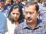 AAP chief Arvind Kejriwal (above), in his affidavit, cited the volume of government work assigned to the judge’s son — 2,487 cases in 2023, 1,784 in 2024 and 1,633 in 2025 — to argue apprehension of bias. (HT Archive)