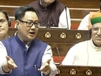Union Minister Kiren Rijiju addressed concerns over delimitation ahead of special session of Parliament on Thursdsay. Union Minister Kiren Rijiju addressed concerns over delimitation ahead of special session of Parliament on Thursdsay.