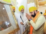 Bihar chief minister Samrat Choudhary during his visit to the Takht Sri Harmandir Sahib Ji (Patna Sahib) on Thursday. (Rahul Sharma) Bihar chief minister Samrat Choudhary during his visit to the Takht Sri Harmandir Sahib Ji (Patna Sahib) on Thursday. (Rahul Sharma)