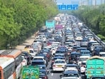 The traffic police has also urged the New Delhi Municipal Council (NDMC) to take corrective measures to ease congestion and improve road safety. (HT Archive)