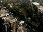 There are around 13,500 cessed and dilapidated buildings across the city awaiting redevelopment. (Bachchan Kumar/ Hindustan Times)
