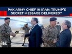 Iranian Foreign Minister Abbas Araqchi welcomes Pakistan army chief Asim Munir at an airport in Tehran, Iran, April 15, 2026. (Reuters)