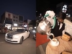 A man rented a Rolls Royce to sell tea, tested the idea, but ended up making a loss.