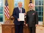 US President Donald Trump on Friday congratulated Taranjit Singh Sandhu on his appointment as the Lieutenant Governor of Delhi, lauding the former ambassador’s contribution to strengthening India-US ties and wishing him success in his new role.