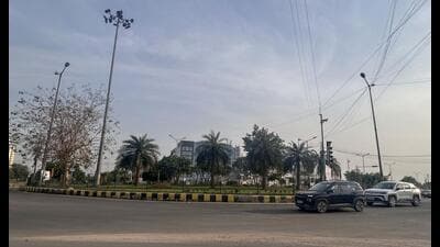 According to officials, they will prepare a feasibility study and a detailed project report for the proposed flyover within the next three months and submit them for the authority’s approval (Parveen Kumar/HT) According to officials, they will prepare a feasibility study and a detailed project report for the proposed flyover within the next three months and submit them for the authority’s approval (Parveen Kumar/HT)