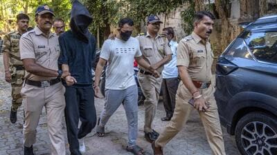 All seven accused arrested in the case were produced before the Metropolitan Magistrate Court in Borivali on Thursday and remanded in police custody till April 18 (Satish Bate/ HT Photo) All seven accused arrested in the case were produced before the Metropolitan Magistrate Court in Borivali on Thursday and remanded in police custody till April 18 (Satish Bate/ HT Photo)