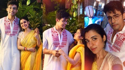 নববর্ষের রাতে ভালোবাসায় মাখা রণজয়-শ্যামৌপ্তি, ‘বউকে আগলে রেখো…’ নায়কে টিপস নেটিজেনদের নববর্ষের রাতে ভালোবাসায় মাখা রণজয়-শ্যামৌপ্তি, ‘বউকে আগলে রেখো…’ নায়কে টিপস নেটিজেনদের