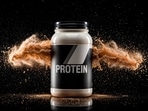Dr Reddy stresses the importance of hydration, fibre intake, and personalised nutrition plans for effective protein powder use, especially for those with chronic health issues. (Freepik)