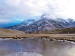 At the Gangotri Glacier, where the Ganga originates. (Adobe Stock)