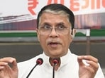 Congress leader Pawan Khera. (HT PHOTO)