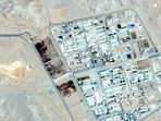 This image from an Airbus Defence and Space's Pléiades Neo satellite shows a truck in the upper lefthand corner that analysts believe was carrying highly enriched uranium to a tunnel in the compound of the Isfahan Nuclear Technology Center, in Isfahan, Iran, June 9, 2025.