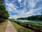 MacRitchie reservoir is Singapore’s oldest catchment, completed in 1868 to address its water shortages. (Wikimedia)