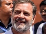 Congress MP and Lok Sabha Leader of Opposition Rahul Gandhi at Parliament in New Delhi.