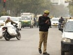Police said the action was part of a broader effort to improve road safety, ensure better compliance with traffic rules and curb violations that may aid criminal activity. (HT PHOTO) Police said the action was part of a broader effort to improve road safety, ensure better compliance with traffic rules and curb violations that may aid criminal activity. (HT PHOTO)