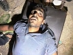 The Fire brigade and locals rescued a man from 7-foot-deep well in Khanna in District Ludhiana on Thursday. (HT Photo) The Fire brigade and locals rescued a man from 7-foot-deep well in Khanna in District Ludhiana on Thursday. (HT Photo)