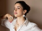 Get quirky earrings like Sanya Malhotra(Instagram)