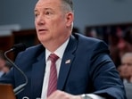 Todd Lyons departure from the DHS comes after a turbulent tenure marked by aggressive deportation policies and legal challenges (Photo by Heather Diehl / GETTY IMAGES NORTH AMERICA / Getty Images via AFP)