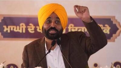 Punjab chief minister Bhagwant Mann on Friday termed the Enforcement Directorate (ED) raids on the residence of his cabinet colleague, Sanjeev Arora, a “murder of democracy.” (HT file photo) Punjab chief minister Bhagwant Mann on Friday termed the Enforcement Directorate (ED) raids on the residence of his cabinet colleague, Sanjeev Arora, a “murder of democracy.” (HT file photo)