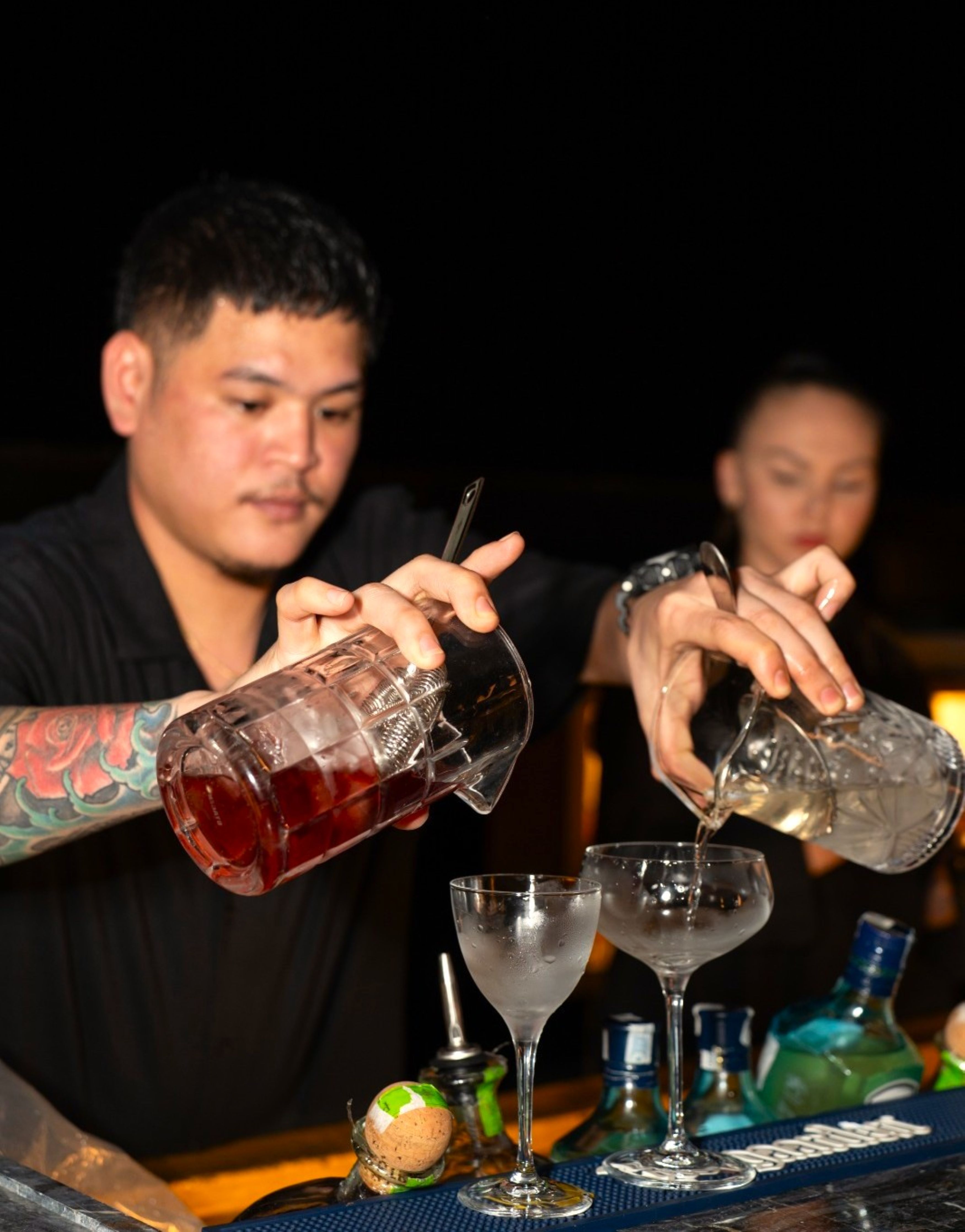 Mixologists from Boca Dubai at The Ritz-Carlton, Bengaluru Mixologists from Boca Dubai at The Ritz-Carlton, Bengaluru