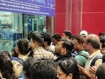 Flight operations at the Pune International Airport were suspended late Friday night following an incident involving IAF fighter aircraft, believed to have crash-landed on the runway. (HT)