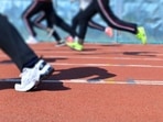 Most synthetic athletics tracks in India do not meet the global standards, according to World Athletics. (HT Photo)