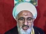 **EDS: SCREENGRAB VIA PTI VIDEOS** New Delhi: Abdul Majid Hakeem Ilahi, the representative of Iran's Supreme Leader in India, addresses the media, in New Delhi, Monday, April 13, 2026. (PTI Photo)(PTI04_13_2026_000027B)