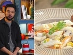 Ranveer Brar's white sauce pasta recipe takes just 25 minutes to make. 