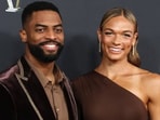 Darius Slayton of the New York Giants married Anna Hall. Darius Slayton of the New York Giants married Anna Hall.