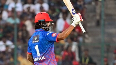 KL Rahul started with a bang despite the loss of the wickets – he took a liking to Josh Hazlewood, targeting RCB's strike bowlers to ensure DC found runs through the powerplay. On his home turf on his birthday, finished with 57(34). (ANI Picture Service) KL Rahul started with a bang despite the loss of the wickets – he took a liking to Josh Hazlewood, targeting RCB's strike bowlers to ensure DC found runs through the powerplay. On his home turf on his birthday, finished with 57(34). (ANI Picture Service)