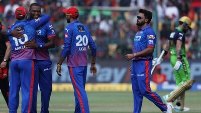 It was a good start with ball for Delhi Capitals, keeping things relatively quiet before form man Lungi Ngidi took the key wicket of Virat Kohli. While RCB started at a decent rate, DC kept things in check to ensure things never got out of hand.&nbsp; (REUTERS)