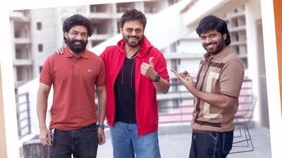 కల్యాణ్ రామ్, వెంకటేష్, అనిల్ రావిపూడి (x/AnilRavipudi) కల్యాణ్ రామ్, వెంకటేష్, అనిల్ రావిపూడి (x/AnilRavipudi)
