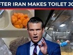 Hegseth rushes to feed troops after Iran makes toilet jokes Hegseth rushes to feed troops after Iran makes toilet jokes