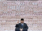 File photo of Indonesian President Prabowo Subianto.