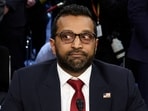 Kash Patel looks on as he testifies before a Senate Judiciary Committee confirmation hearing on Capitol Hill 