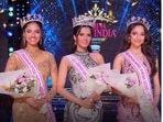 Miss India 2026: Goa’s Sadhvi Satish Sail won Miss India 2026, with Maharashtra’s Rajnandini Pawar (right) as 1st runner-up and Union Territory’s Sree Advaita (left) as 2nd runner-up. (Instagram /missindiaorg)