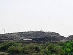 Over Rs110 crore has been spent, yet the landfill continues to impact the city’s sanitation profile (HT File) Over Rs110 crore has been spent, yet the landfill continues to impact the city’s sanitation profile (HT File)